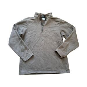 Columbia Pull over sweater/Fleece, Gray, size Medium